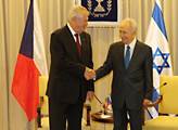 Z návštěvy Zemana v Izraeli: Smutná událost i autonehoda novinářů