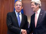 Kerry pod jednání s Lavrovem: Rozcházíme se v tom, co s Asadem, ale krvácení Sýrie musí být ukončeno