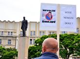 Demonstrace Milionu chvilek v Hradci Králové