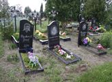 Hřbitov krajanů v ukrajinské Malinovce 
