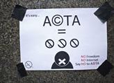 Protest proti dohodě ACTA o autorských právech na ...