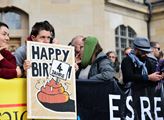 Čtvrté narozeniny hnutí PEGIDA v Drážďanech
