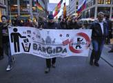 Demonstrace hnutí Bergida, která byla spojena s pi...