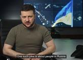 Zelenskyj: Ukrajinci neztrácejí svou lidskost. Na rozdíl od Rusů