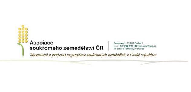 ASZ: Prosadit změny ve Strategickém plánu ČR je v zájmu drtivé většiny českých zemědělců