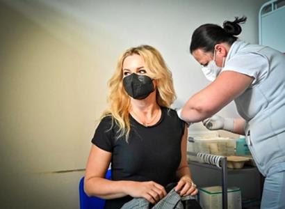 Monika Babišová dostala první dávku vakcíny