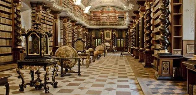 Barokní knihovní sál v Klementinu je opět přístupný veřejnosti