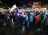 Demonstrace v Chemnitz týden poté