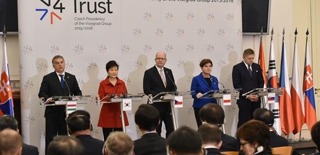 Země V4 a Korejská republika přijaly prohlášení o intenzivním rozvoji vzájemné spolupráce