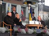 Prezident Miloš Zeman na setkání s občany v Přerov...