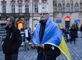 Demonstrace Křídla pro Ukrajinu -  o podpoře uzavř...