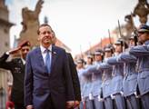 Izraelský prezident Jicchak Herzog se setkal s pre...