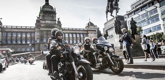 Motocykly Harley-Davidson patří mezi Čechy k nejoblíbenějším
