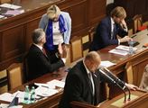 Žádost vlády Andreje Babiše o důvěru sněmovny