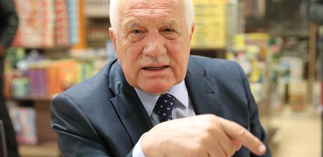 Václav Klaus: Obáváme se nebezpečného vakua, které po volbách může vzniknout
