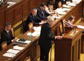 Prezident Miloš Zeman zavítal do poslanecké sněmov...