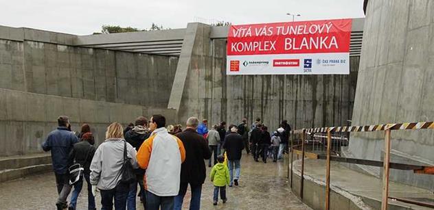 Podle šéfa Metrostavu prý existuje objednávka, aby se pražský tunel Blanka hned tak neotevřel    