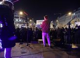Demonstrace na Václavském náměstí za demisi premié...