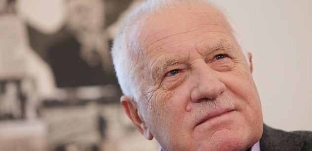 Václav Klaus: Prezidentem by neměl být „Marťan“ a Topolánek je jasným ne-Marťanem
