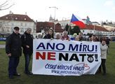 Protestní shromáždění proti NATO. Kolik zabtých má...
