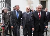 Prezident republiky Miloš Zeman se zúčastnil odhal...