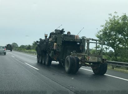Přesun amerického vojenského konvoje přes Česko začne v úterý