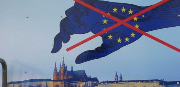 Euroskeptici v ČR prý nespojují odpor k EU s jinými tématy