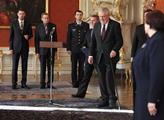Přichází prezident republiky Miloš Zeman