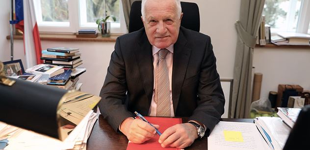 Václav Klaus na pietním shromáždění k výročí úmrtí Antonína Švehly