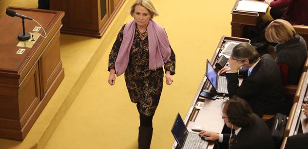 Černochová se pořádně rozčílila ve Sněmovně: Na neukázněné poslance by vzala bič