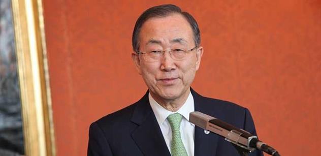 Šéf OSN se může kvůli uprchlíkům „utelefonovat“. Toto vzkázal i do Česka
