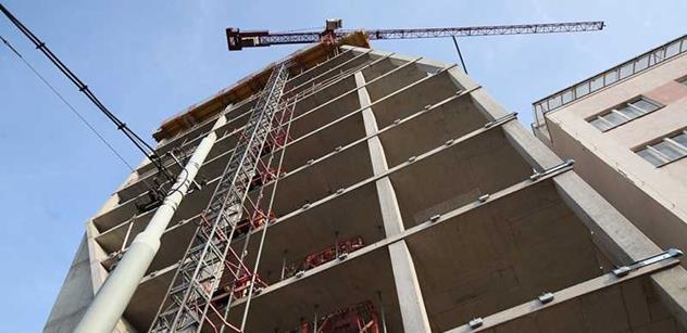 Investice do stavebních zakázek vzrostly meziročně o 27 %