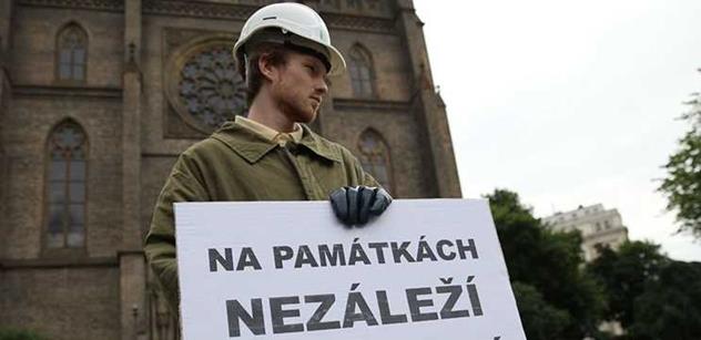 Početné protesty po celé zemi proti prolomení těžby uhlí v severních Čechách