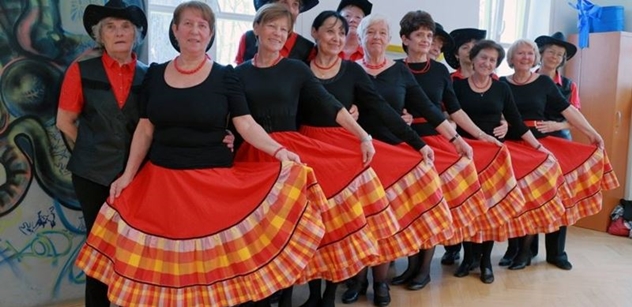 Praha 5: Marietta – seniorský taneční soubor z Komunitního centra Prádelna