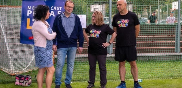 Praha 5: Charitativní fotbalový turnaj „Footbal Cup pro Radost dětem“ na Mrázovce