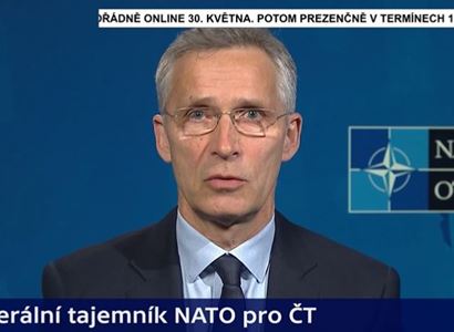 Šéf NATO: Ukrajina? Je to teď těžké. Ale vytrváme