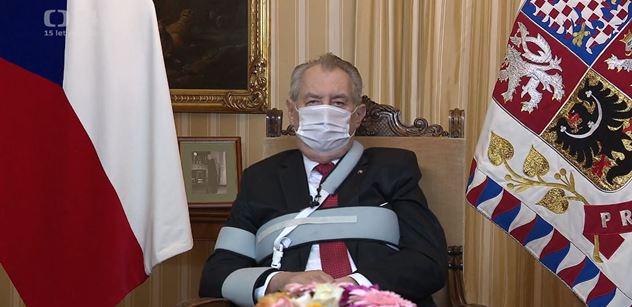 Prezident Zeman jednal v Lánech s premiérem Babišem