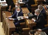 Prezident Miloš Zeman pronesl ve sněmovně projev k...