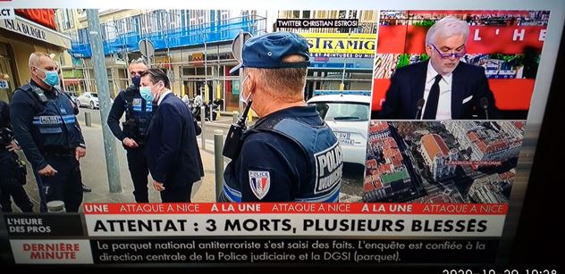 Přímo při mši! Teror ve Francii: Tři lidé mrtví, útočník postřelen