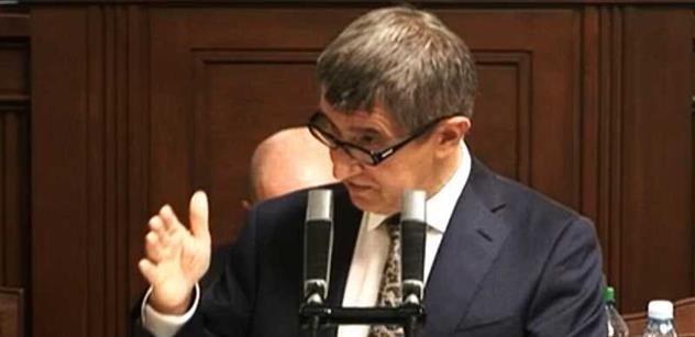 Ministr Babiš: Když byla ODS ve vládě, vymyslela podvod na voliče... Nemění se 