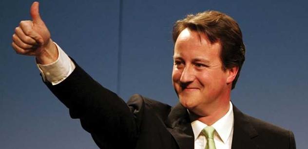 ODS: Britský premiér David Cameron podpořil ODS