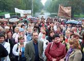 Ostravská demonstrace skončila dříve než začala. Změny platů nebudou