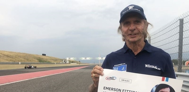 Emerson Fittipaldi si vyzkoušel mostecký okruh, legenda se zajímala i o anketu Zlatý volant