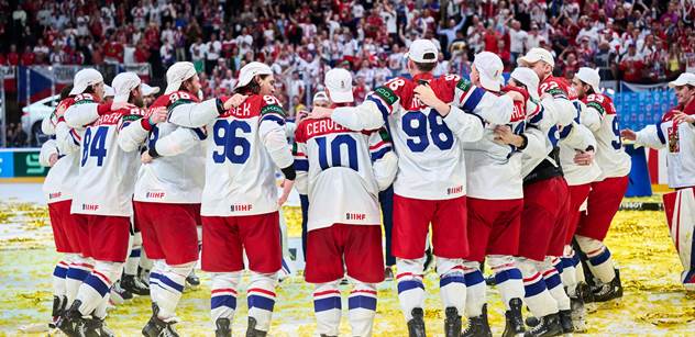Hokej bez Rusů: Stejně by o žádné medaile nehráli, smál se komentátor Schmarcz