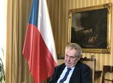 Češi přestávají důvěřovat Zemanovi, tvrdí průzkum