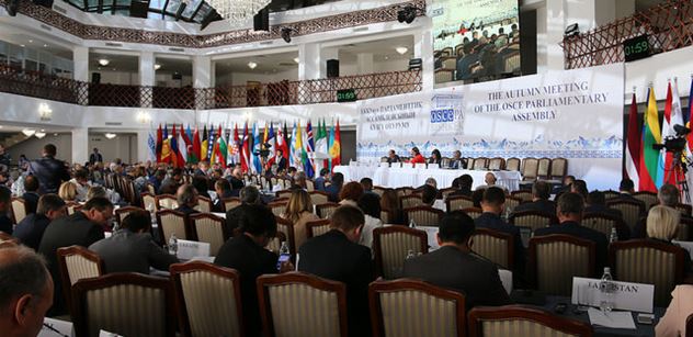 O bezpečnostním dialogu na zasedání PS OBSE v Biškeku