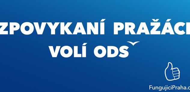 ODS v Praze slavila 1. máj: Připomněla sté narozeniny republiky a cupovala Krnáčovou