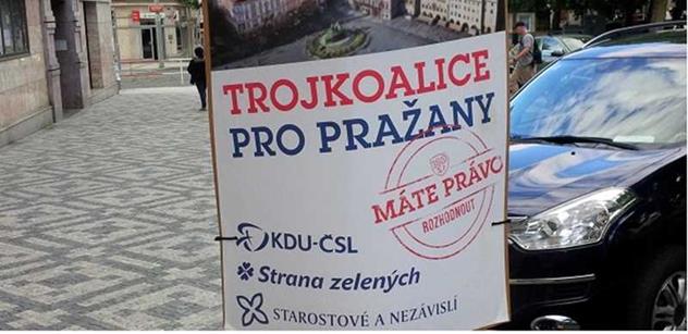 Trojkoalice má nejtransparentnější kampaň v Praze