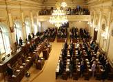 Ustavující schůze Poslanecké sněmovny ČR. Poslanci...
