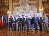 Setkání vedení Senátu a Poslanecké sněmovny. Témat...